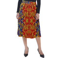 Ml 196 Classic Velour Midi Skirt  by ArtworkByPatrick