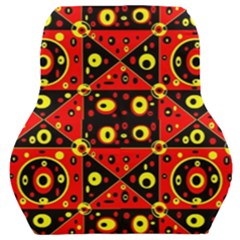 Abp1 Rby 1 Car Seat Back Cushion  by ArtworkByPatrick