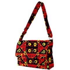 Abp1 Rby 1 Full Print Messenger Bag by ArtworkByPatrick