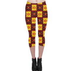 Abp Rby 3  Capri Leggings  by ArtworkByPatrick