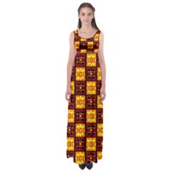 Abp Rby 3  Empire Waist Maxi Dress by ArtworkByPatrick