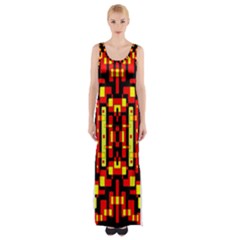 Abp Rby 4 Thigh Split Maxi Dress by ArtworkByPatrick