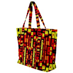 Abp Rby 4 Zip Up Canvas Bag by ArtworkByPatrick