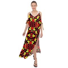 Abp Rby 5 Maxi Chiffon Cover Up Dress by ArtworkByPatrick