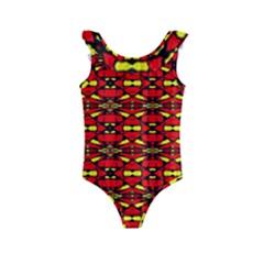 Abp Rby 6 Kids  Frill Swimsuit by ArtworkByPatrick