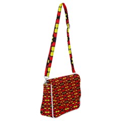 Abp Rby 6 Shoulder Bag With Back Zipper by ArtworkByPatrick