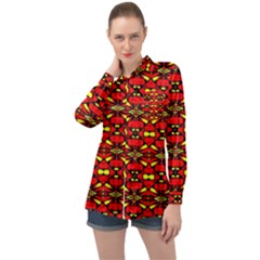 Abp Rby 6 Long Sleeve Satin Shirt