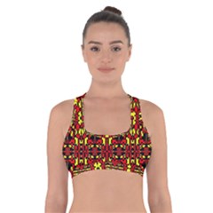 Abp Rby 8 Cross Back Sports Bra by ArtworkByPatrick