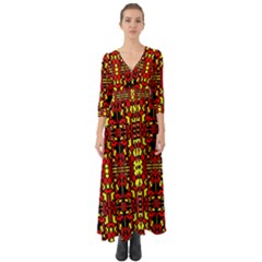 Abp Rby 8 Button Up Boho Maxi Dress by ArtworkByPatrick