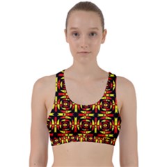 Abp Rby 9 Back Weave Sports Bra by ArtworkByPatrick