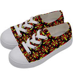 Abp Rby 9 Kids  Low Top Canvas Sneakers by ArtworkByPatrick