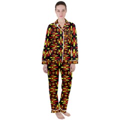 Abp Rby 9 Satin Long Sleeve Pyjamas Set