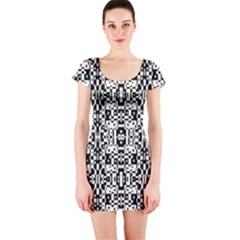 Bw 14 Short Sleeve Bodycon Dress by ArtworkByPatrick