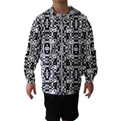 Bw 14 Kids  Hooded Windbreaker by ArtworkByPatrick