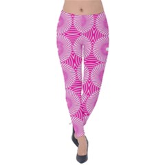 Fashionista Stripes 11 Velvet Leggings