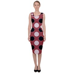 Dot 2 Dot Four Sleeveless Pencil Dress by impacteesstreetwearsix