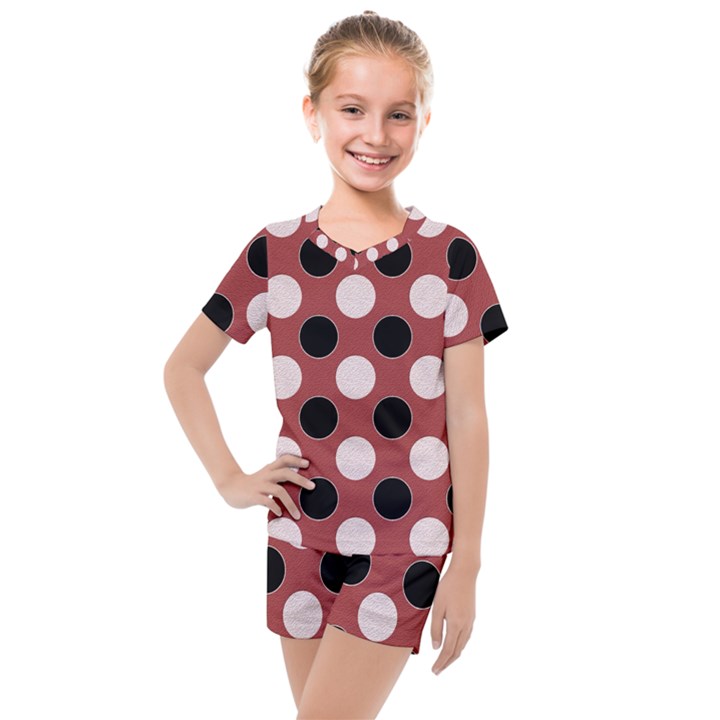 Dot 2 Dot Four Kids  Mesh Tee and Shorts Set