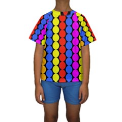 Dots 3d Kids  Short Sleeve Swimwear by impacteesstreetwearsix