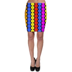 Dots 3d Bodycon Skirt