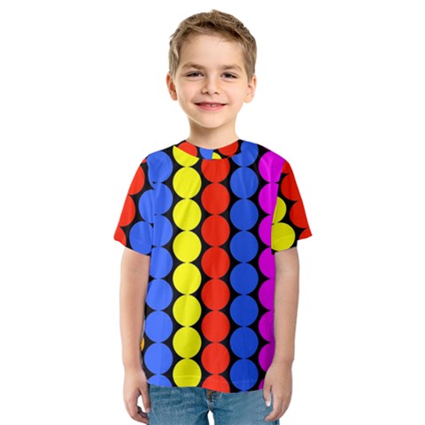 Dots 3d Kids  Sport Mesh Tee by impacteesstreetwearsix