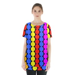 Dots 3d Skirt Hem Sports Top by impacteesstreetwearsix