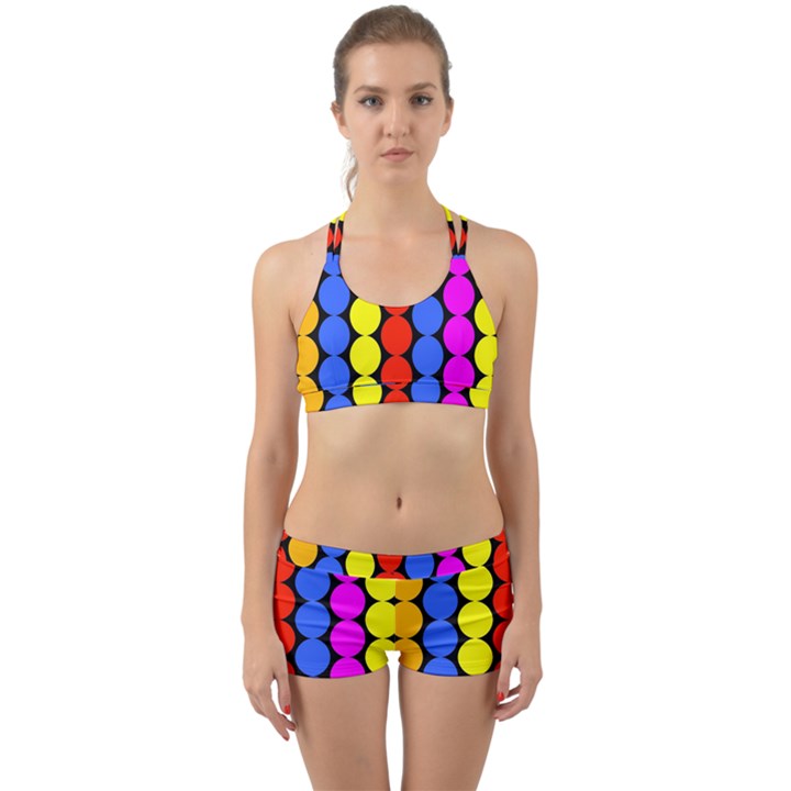 Dots 3d Back Web Gym Set