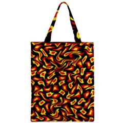 Hs Rby 3 Zipper Classic Tote Bag by ArtworkByPatrick