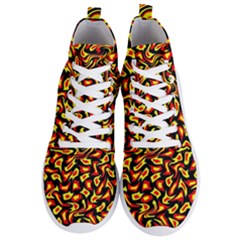 Hs Rby 3 Men s Lightweight High Top Sneakers by ArtworkByPatrick