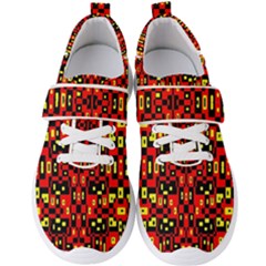 Hs Rby 6 Men s Velcro Strap Shoes by ArtworkByPatrick