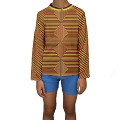 Hs Rby 7 Kids  Long Sleeve Swimwear by ArtworkByPatrick