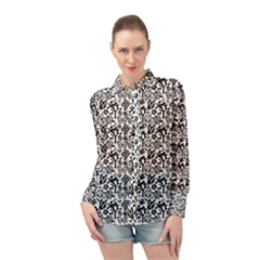 Joshua Tree Long Sleeve Chiffon Shirt