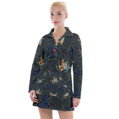 King And Queen Women s Long Sleeve Casual Dress