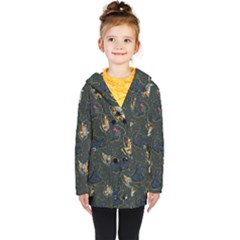 King And Queen Kids  Double Breasted Button Coat