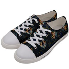 King And Queen Women s Low Top Canvas Sneakers by Mezalola