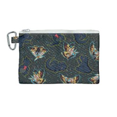 King And Queen Canvas Cosmetic Bag (medium) by Mezalola