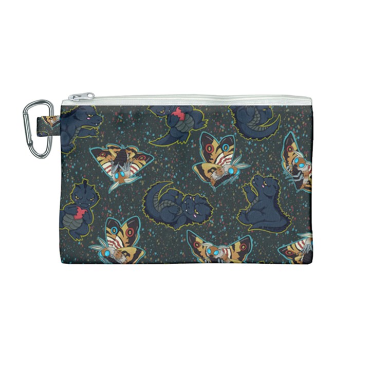 king and queen Canvas Cosmetic Bag (Medium)