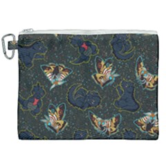 King And Queen Canvas Cosmetic Bag (xxl) by Mezalola