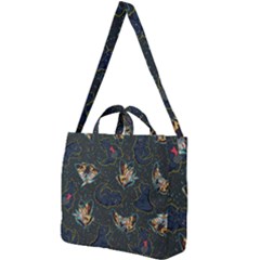 King And Queen Square Shoulder Tote Bag by Mezalola