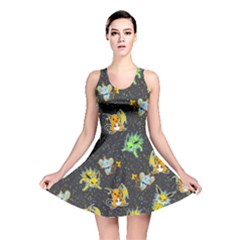 Electric Love  Reversible Skater Dress