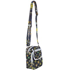 Electric Love  Shoulder Strap Belt Bag by Mezalola