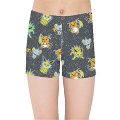 Electric Love  Kids  Sports Shorts by Mezalola