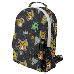 Electric Love  Flap Pocket Backpack (small) by Mezalola