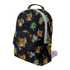 Electric Love  Flap Pocket Backpack (large) by Mezalola