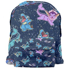 Water Type Giant Full Print Backpack by Mezalola