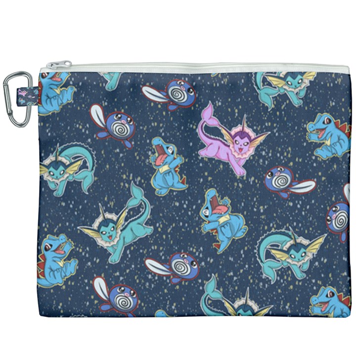 water type Canvas Cosmetic Bag (XXXL)