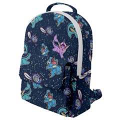 Water Type Flap Pocket Backpack (small) by Mezalola