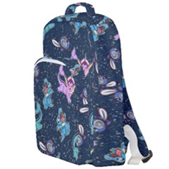 Water Type Double Compartment Backpack by Mezalola