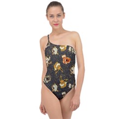 Normal Type  Classic One Shoulder Swimsuit by Mezalola