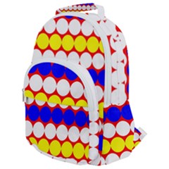 Dots 2 Colours Rounded Multi Pocket Backpack by impacteesstreetwearsix