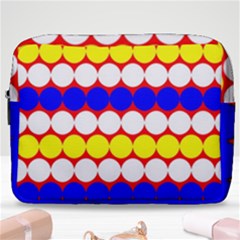 Dots 2 Colours Make Up Pouch (large) by impacteesstreetwearsix